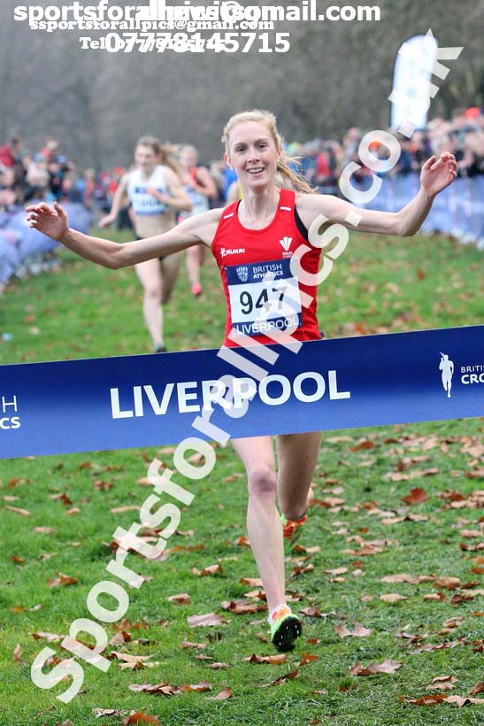 Senior womens British Athletics Liverpool Cross Challenge, Sefton Park, Liverpool. Photo:  David T. Hewitson/Sports for All Pics